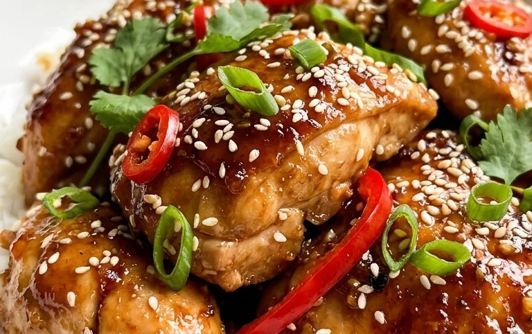 Healthy Sesame Chicken