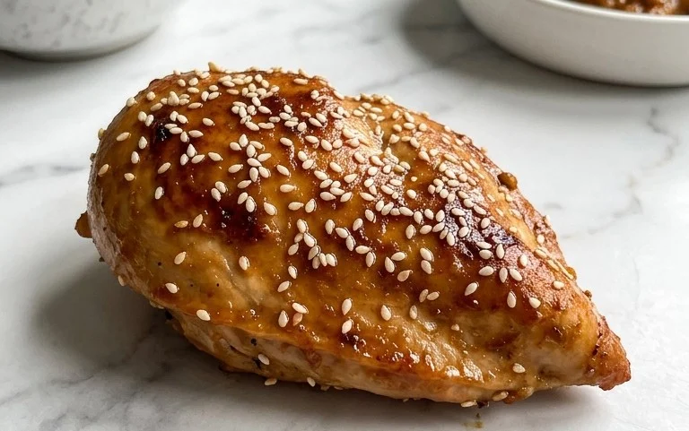 Healthy Sesame Chicken Recipe- Lighter Takeout Flavor