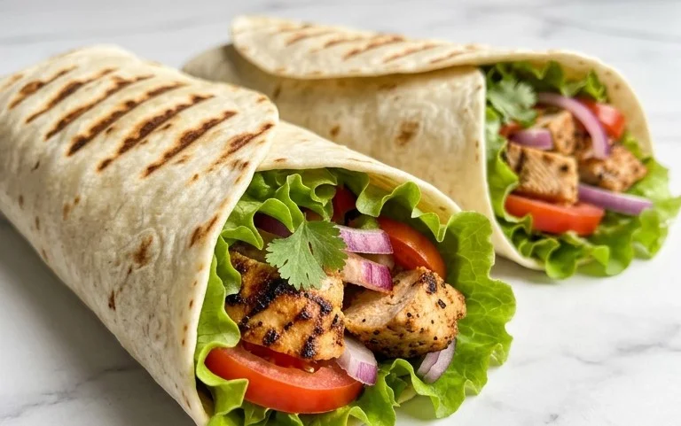 Easy Grilled Chicken Wrap Recipe Quick & Delicious