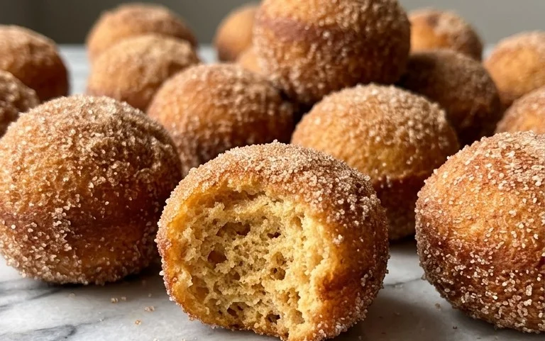 Easy Apple Cider Donut Holes Recipe