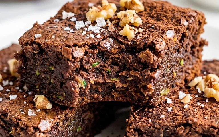 Secretly Healthy Zucchini Brownies