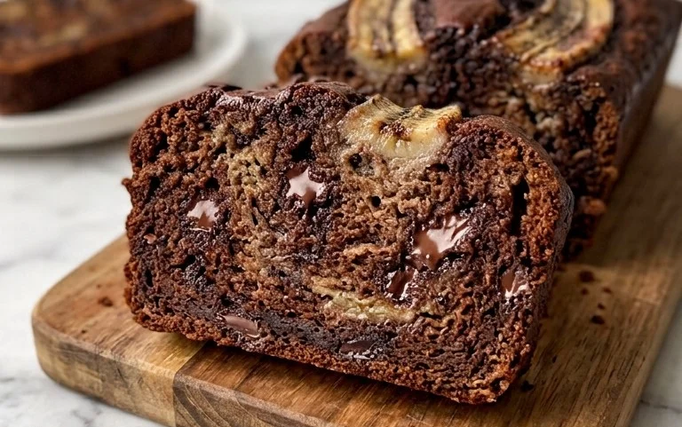 Decadent Chocolate Banana Bread Recipe- Ultimate Treat
