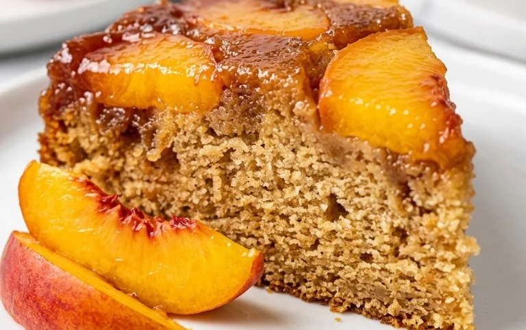 Brown Sugar Peach Cake