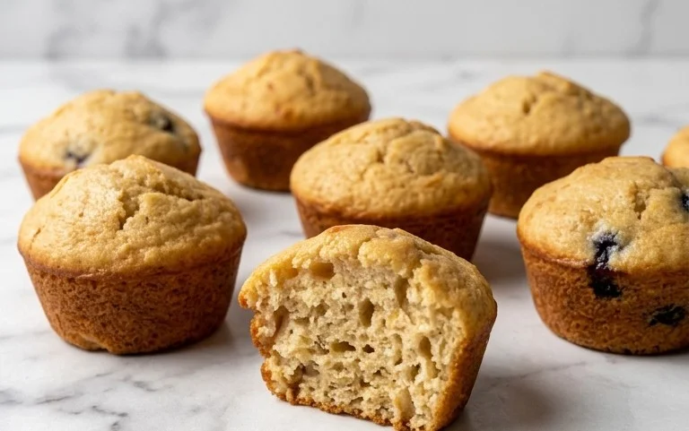Fluffy Pancake Mini Muffins Bite-Sized Breakfast
