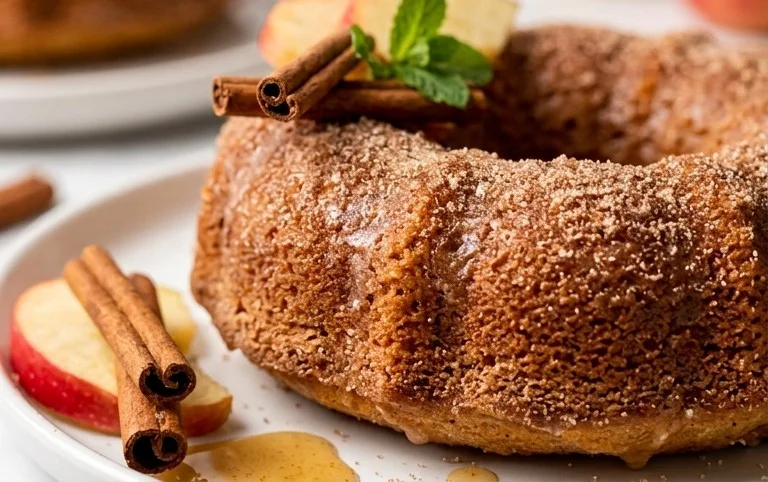 Apple Cider Donut Cake