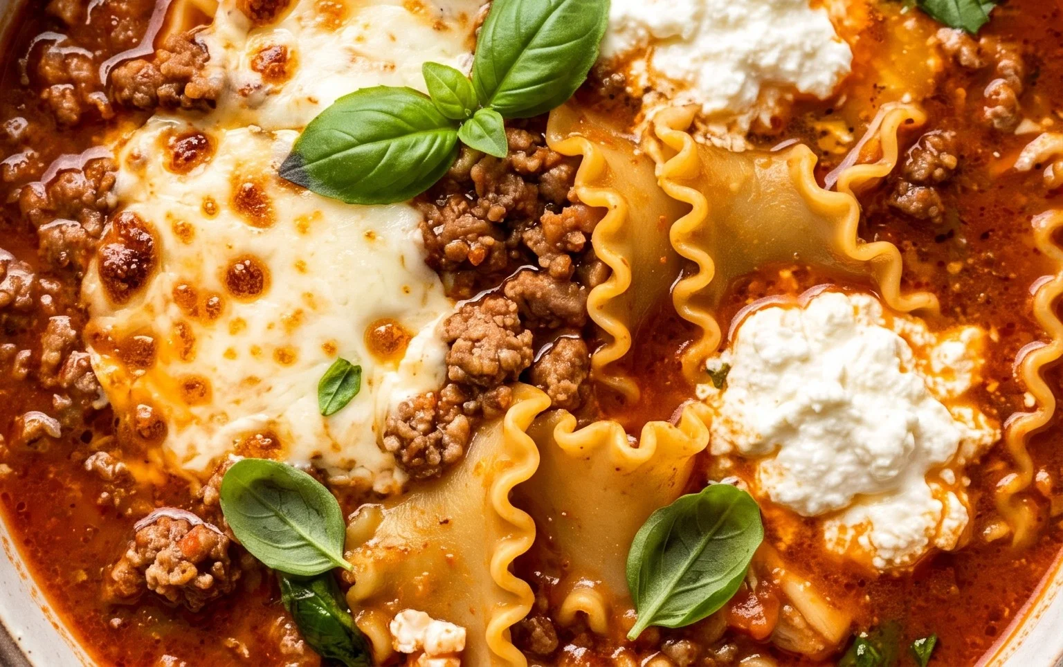 Easy Lasagna Soup Recipe