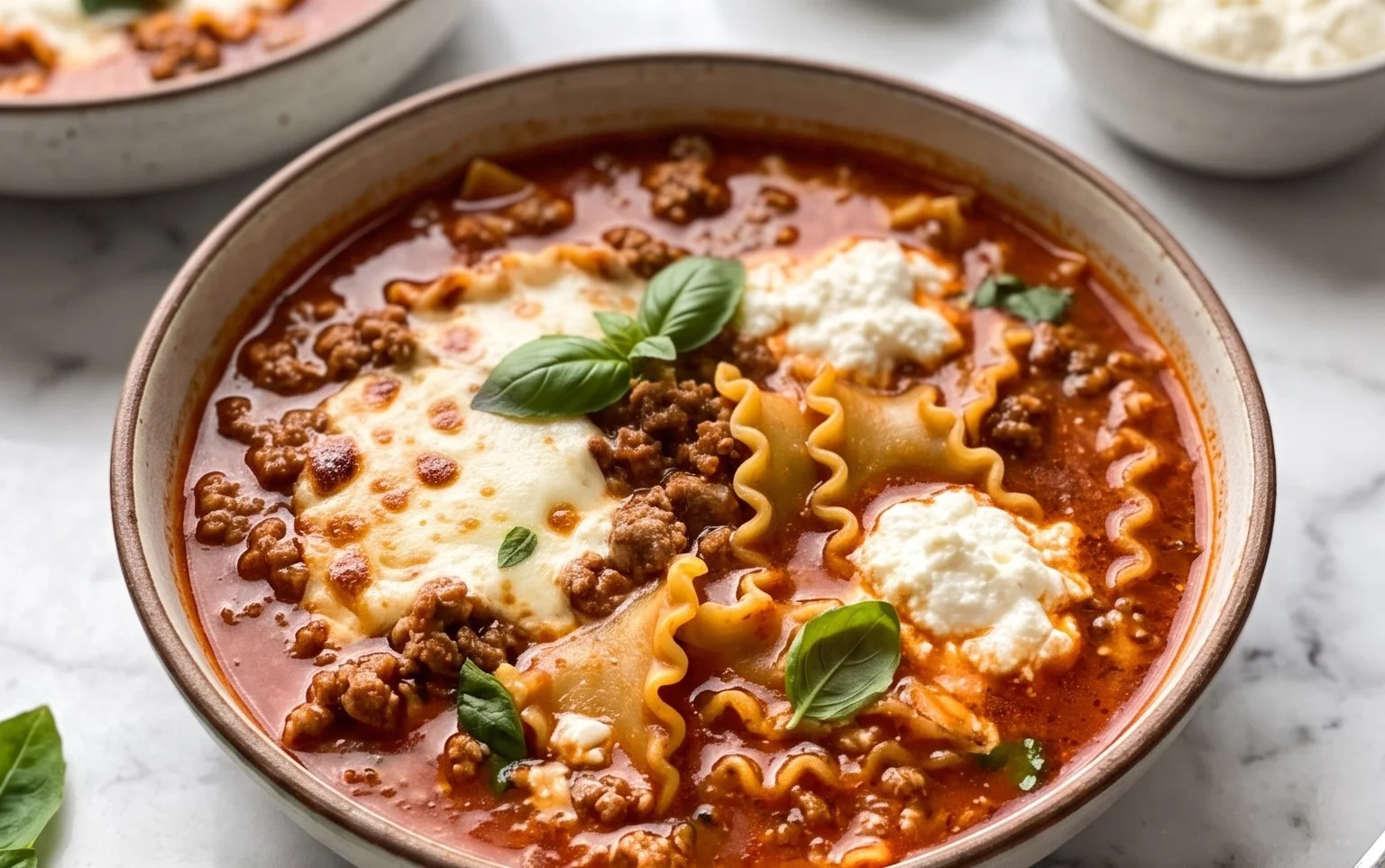 Easy Lasagna Soup Hearty Comfort Food Recipe